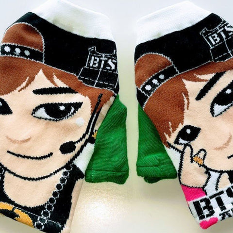 Pair of BTS fingerless Kitten Mittens